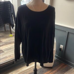 Black Long Sleeve Top